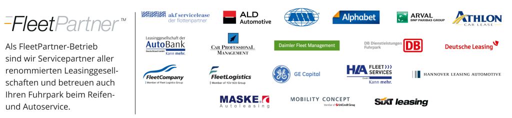 Fleetpartner Flottenloesung Leasing Reifen Service