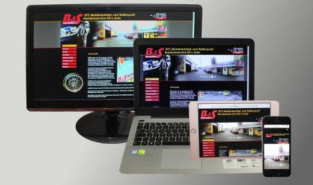 BS KFZ Werkstatt Responsive Webdesign