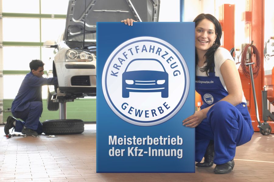 Kfz Meister Werkstatt Duisburg Innung Schild