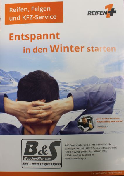 Prospekt Winter Reifen bs Duisburg